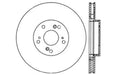 StopTech 128.40057CL StopTech Sport Cryo Cross Drilled Brake Rotor; Front Left - Truck Part Superstore