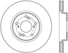 StopTech 128.40086R StopTech Sport Cross Drilled Brake Rotor; Front Right - Truck Part Superstore