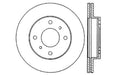 StopTech 128.42041CR StopTech Sport Cryo Cross Drilled Brake Rotor; Front Right - Truck Part Superstore