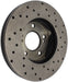 StopTech 128.42048R StopTech Sport Cross Drilled Brake Rotor; Front Right - Truck Part Superstore