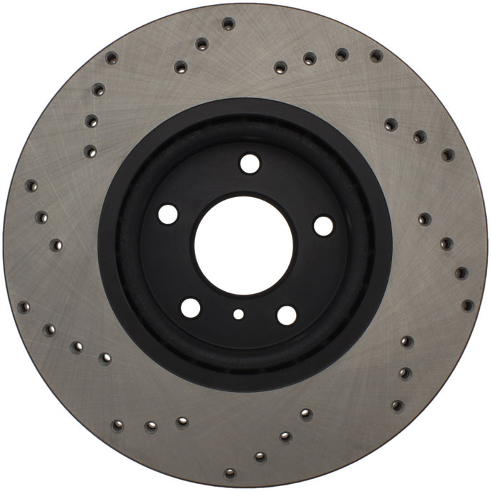 StopTech 128.42080L StopTech Sport Cross Drilled Brake Rotor; Front Left - Truck Part Superstore