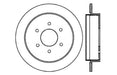 StopTech 128.42081L StopTech Sport Cross Drilled Brake Rotor; Rear Left - Truck Part Superstore
