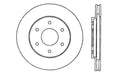 StopTech 128.42084L StopTech Sport Cross Drilled Brake Rotor; Front Left - Truck Part Superstore