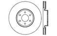 StopTech 128.42085CR StopTech Sport Cryo Cross Drilled Brake Rotor; Front Right - Truck Part Superstore