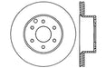StopTech 128.42087CR StopTech Sport Cryo Drilled Brake Rotor; Rear Right - Truck Part Superstore
