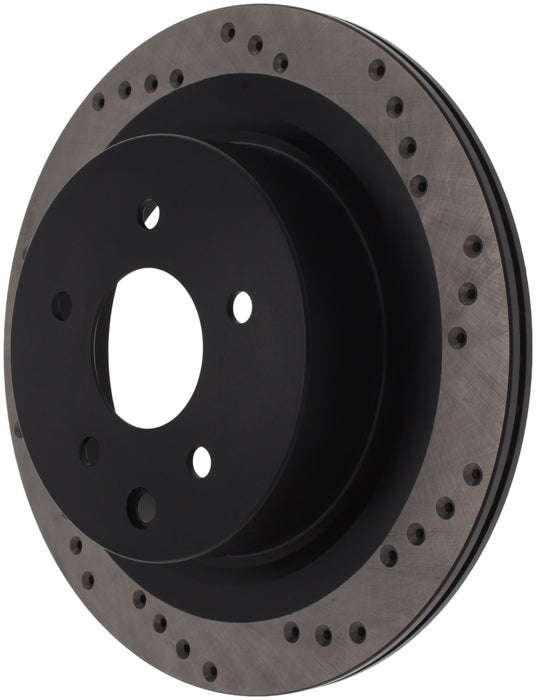 StopTech 128.42088R StopTech Sport Cross Drilled Brake Rotor; Rear Right - Truck Part Superstore