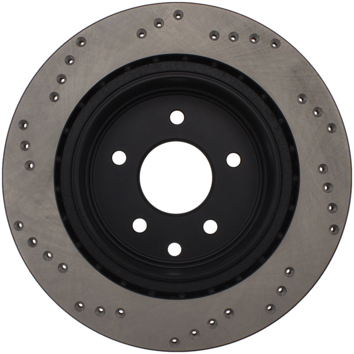 StopTech 128.42088R StopTech Sport Cross Drilled Brake Rotor; Rear Right - Truck Part Superstore