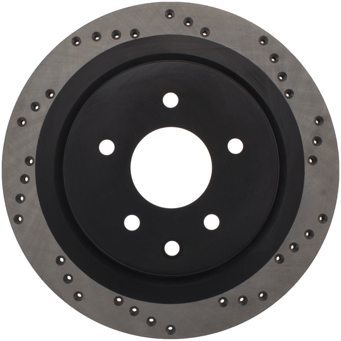 StopTech 128.42088R StopTech Sport Cross Drilled Brake Rotor; Rear Right - Truck Part Superstore