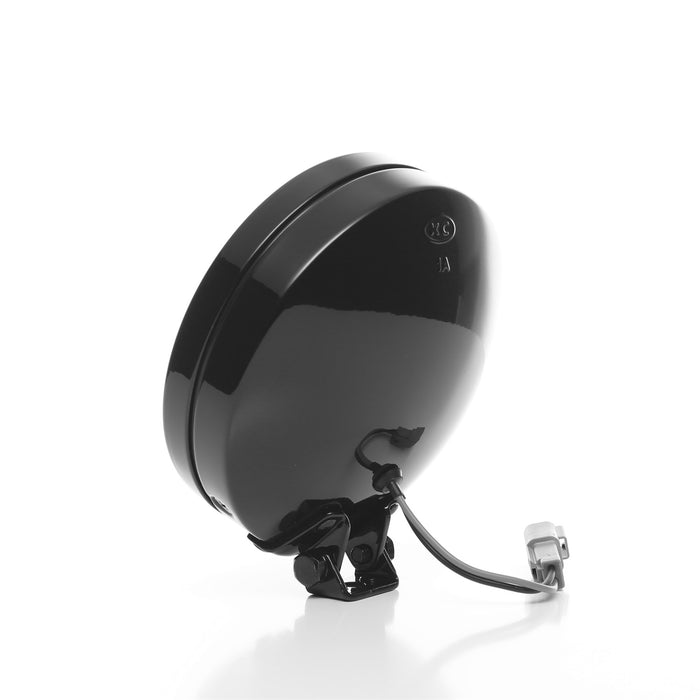 KC Hilites 128 SlimLite; 6in. Spot Black 100w Sys (pr) - Truck Part Superstore