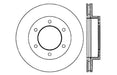 StopTech 128.43018L StopTech Sport Cross Drilled Brake Rotor; Front Left - Truck Part Superstore
