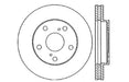 StopTech 128.44078R StopTech Sport Cross Drilled Brake Rotor; Front Right - Truck Part Superstore