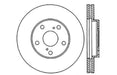 StopTech 128.44079R StopTech Sport Cross Drilled Brake Rotor; Front Right - Truck Part Superstore