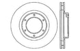StopTech 128.44093L StopTech Sport Cross Drilled Brake Rotor; Front Left - Truck Part Superstore