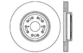 StopTech 128.44107CL StopTech Sport Cryo Cross Drilled Brake Rotor; Front Left - Truck Part Superstore