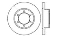 StopTech 128.44118CR StopTech Sport Cryo Cross Drilled Brake Rotor; Front Right - Truck Part Superstore
