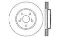StopTech 128.44130CR StopTech Sport Cryo Cross Drilled Brake Rotor; Front Right - Truck Part Superstore
