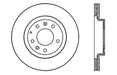 StopTech 128.45075CL StopTech Sport Cryo Cross Drilled Brake Rotor; Front Left - Truck Part Superstore