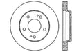 StopTech 128.46042CR StopTech Sport Cryo Cross Drilled Brake Rotor; Front Right - Truck Part Superstore