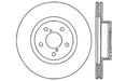 StopTech 128.47012L StopTech Sport Cross Drilled Brake Rotor; Front Left - Truck Part Superstore