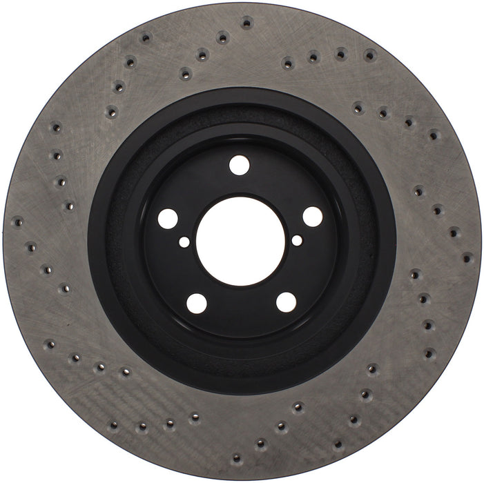 StopTech 128.47021L StopTech Sport Cross Drilled Brake Rotor; Front Left - Truck Part Superstore