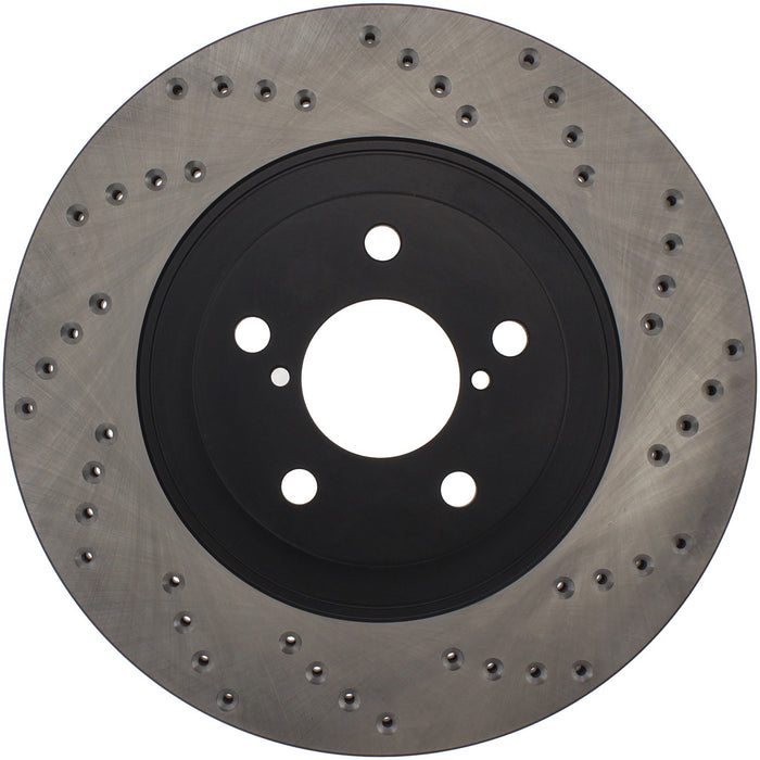 StopTech 128.47021L StopTech Sport Cross Drilled Brake Rotor; Front Left - Truck Part Superstore