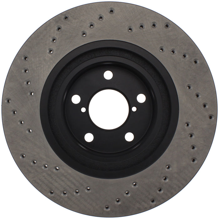 StopTech 128.47021R StopTech Sport Cross Drilled Brake Rotor; Front Right - Truck Part Superstore