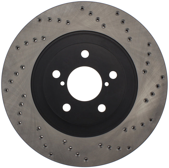 StopTech 128.47021R StopTech Sport Cross Drilled Brake Rotor; Front Right - Truck Part Superstore