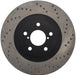 StopTech 128.47021R StopTech Sport Cross Drilled Brake Rotor; Front Right - Truck Part Superstore