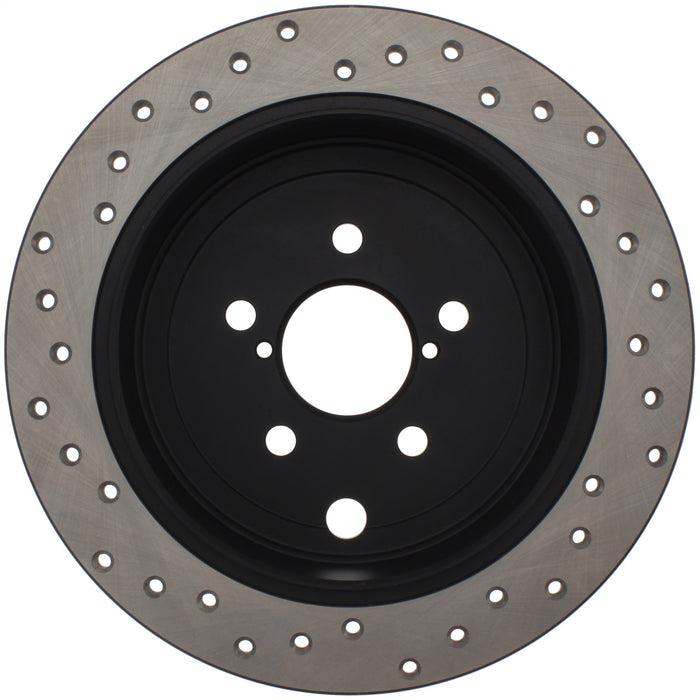 StopTech 128.47029L StopTech Sport Cross Drilled Brake Rotor; Rear Left - Truck Part Superstore