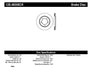 StopTech 128.48008CR StopTech Sport Cryo Cross Drilled Brake Rotor; Front Right - Truck Part Superstore