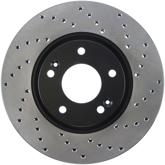 StopTech 128.51020L StopTech Sport Cross Drilled Brake Rotor; Front Left - Truck Part Superstore