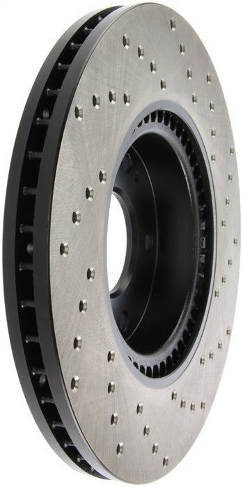 StopTech 128.51020R StopTech Sport Cross Drilled Brake Rotor; Front Right - Truck Part Superstore
