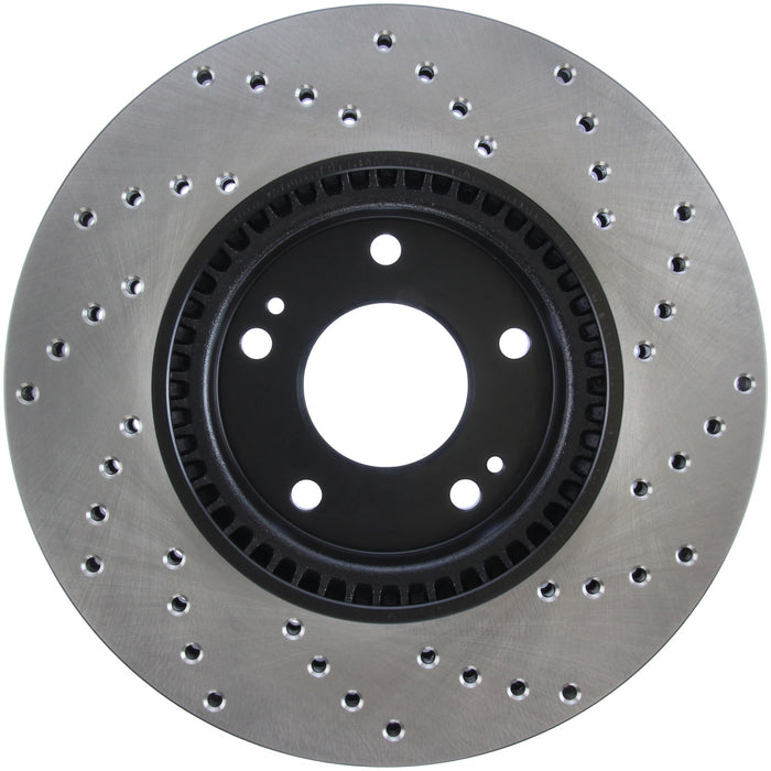 StopTech 128.51020R StopTech Sport Cross Drilled Brake Rotor; Front Right - Truck Part Superstore