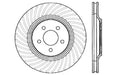 StopTech 128.61044L StopTech Sport Cross Drilled Brake Rotor; Front Left - Truck Part Superstore