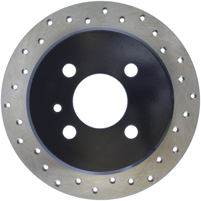 StopTech 128.61066L StopTech Sport Cross Drilled Brake Rotor; Rear Left - Truck Part Superstore