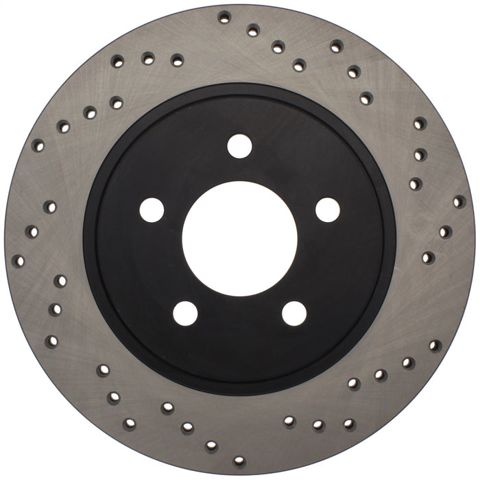 StopTech 128.61087R StopTech Sport Cross Drilled Brake Rotor; Rear Right - Truck Part Superstore