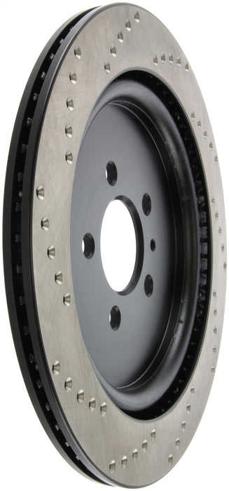 StopTech 128.61105L StopTech Sport Cross Drilled Brake Rotor; Rear Left - Truck Part Superstore
