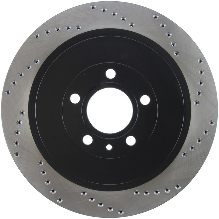 StopTech 128.61105L StopTech Sport Cross Drilled Brake Rotor; Rear Left - Truck Part Superstore