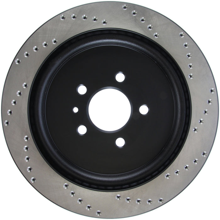 StopTech 128.61105R StopTech Sport Cross Drilled Brake Rotor; Rear Right - Truck Part Superstore