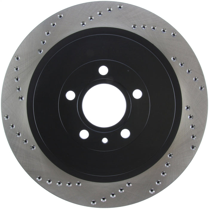 StopTech 128.61105R StopTech Sport Cross Drilled Brake Rotor; Rear Right - Truck Part Superstore
