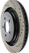 StopTech 128.61109L StopTech Sport Cross Drilled Brake Rotor; Rear Left - Truck Part Superstore
