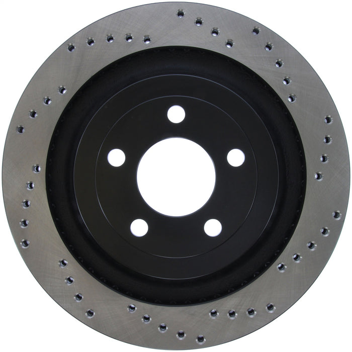 StopTech 128.61109L StopTech Sport Cross Drilled Brake Rotor; Rear Left - Truck Part Superstore