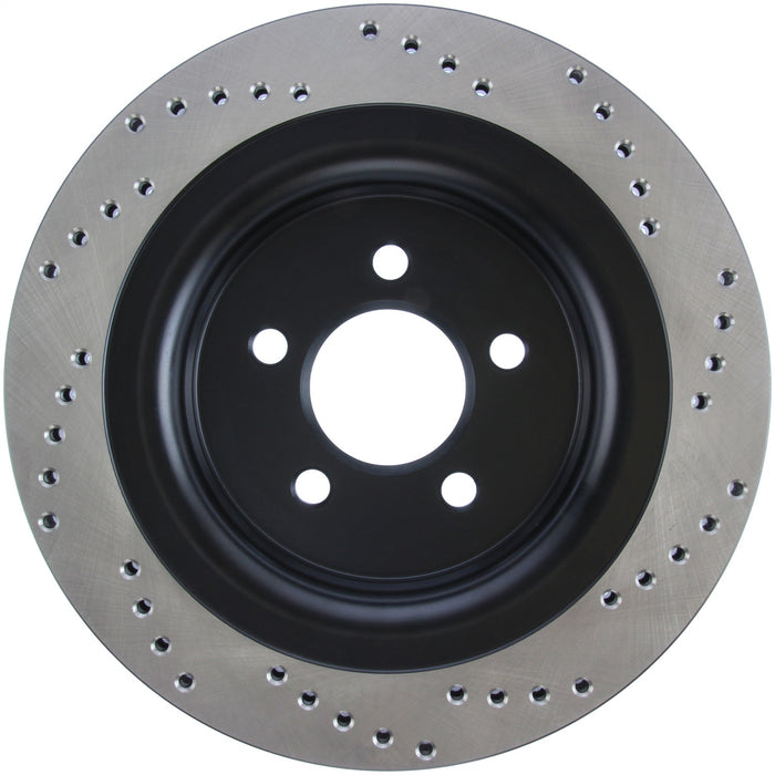 StopTech 128.61109R StopTech Sport Cross Drilled Brake Rotor; Rear Right - Truck Part Superstore