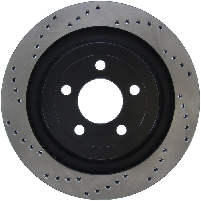 StopTech 128.61109R StopTech Sport Cross Drilled Brake Rotor; Rear Right - Truck Part Superstore