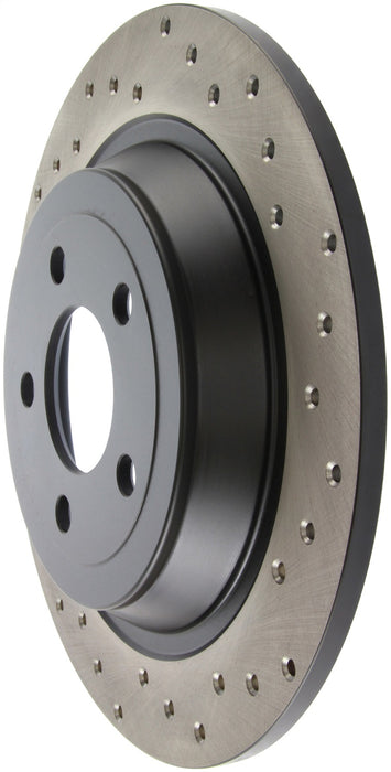 StopTech 128.61111L StopTech Sport Cross Drilled Brake Rotor; Rear Left - Truck Part Superstore
