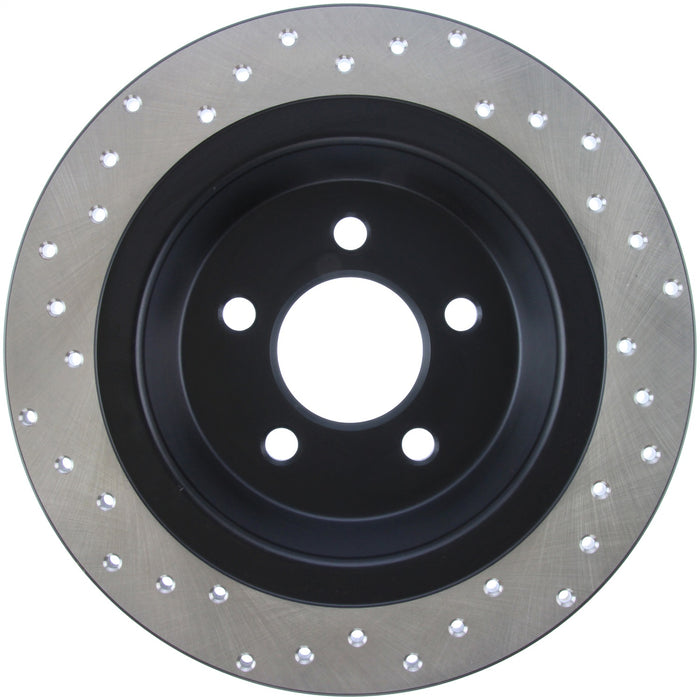 StopTech 128.61111L StopTech Sport Cross Drilled Brake Rotor; Rear Left - Truck Part Superstore