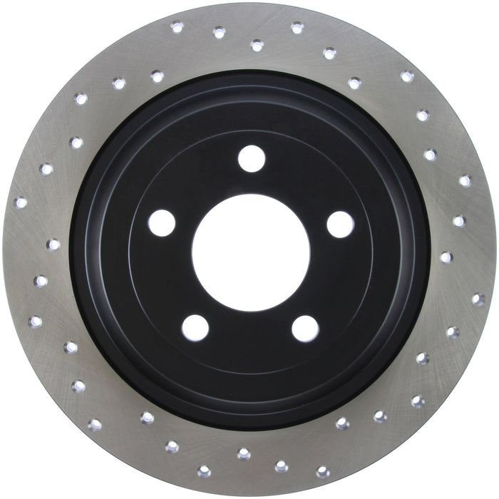 StopTech 128.61111L StopTech Sport Cross Drilled Brake Rotor; Rear Left - Truck Part Superstore