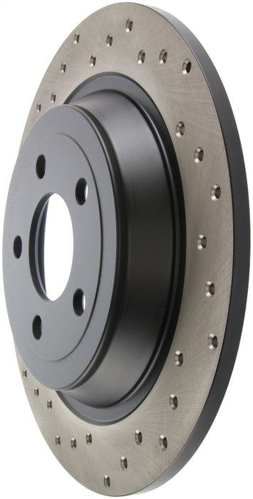 StopTech 128.61111R StopTech Sport Cross Drilled Brake Rotor; Rear Right - Truck Part Superstore