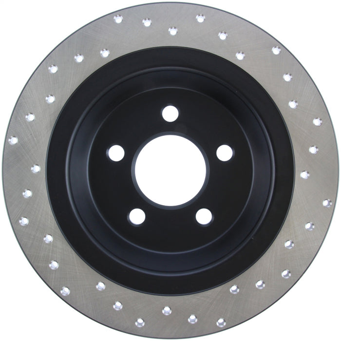 StopTech 128.61111R StopTech Sport Cross Drilled Brake Rotor; Rear Right - Truck Part Superstore