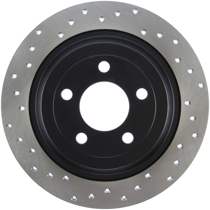 StopTech 128.61111R StopTech Sport Cross Drilled Brake Rotor; Rear Right - Truck Part Superstore